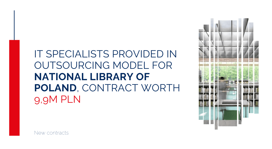 IT specialist outsourcing for the National Library of Poland won
