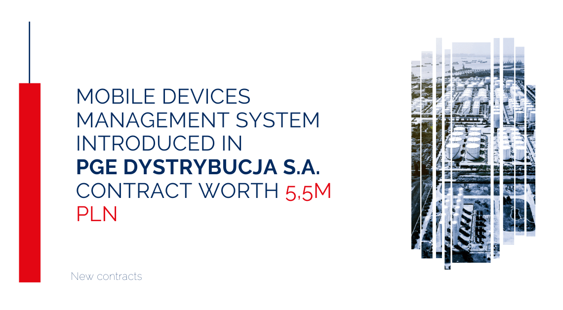 Mobile Device Management system for PGE Dystrybucja S.A.